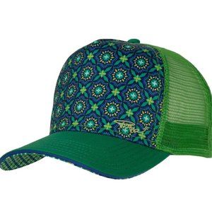 PRANA Women's La Viva Trucker Hat Green